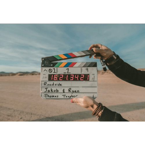 Raw footage before professional video editing